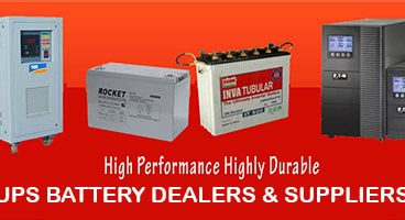 Buy the best range of products from the Top UPS Battery Dealers